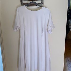 🎂White Shift Dress